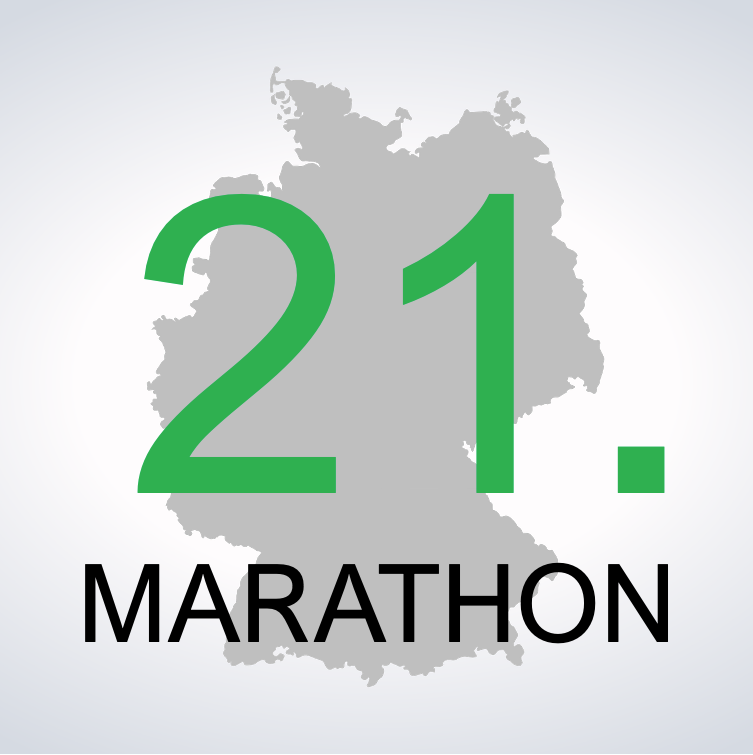 Deutschlandlauf – 21. Spendenmarathon – Von Venlo nach Selfkant