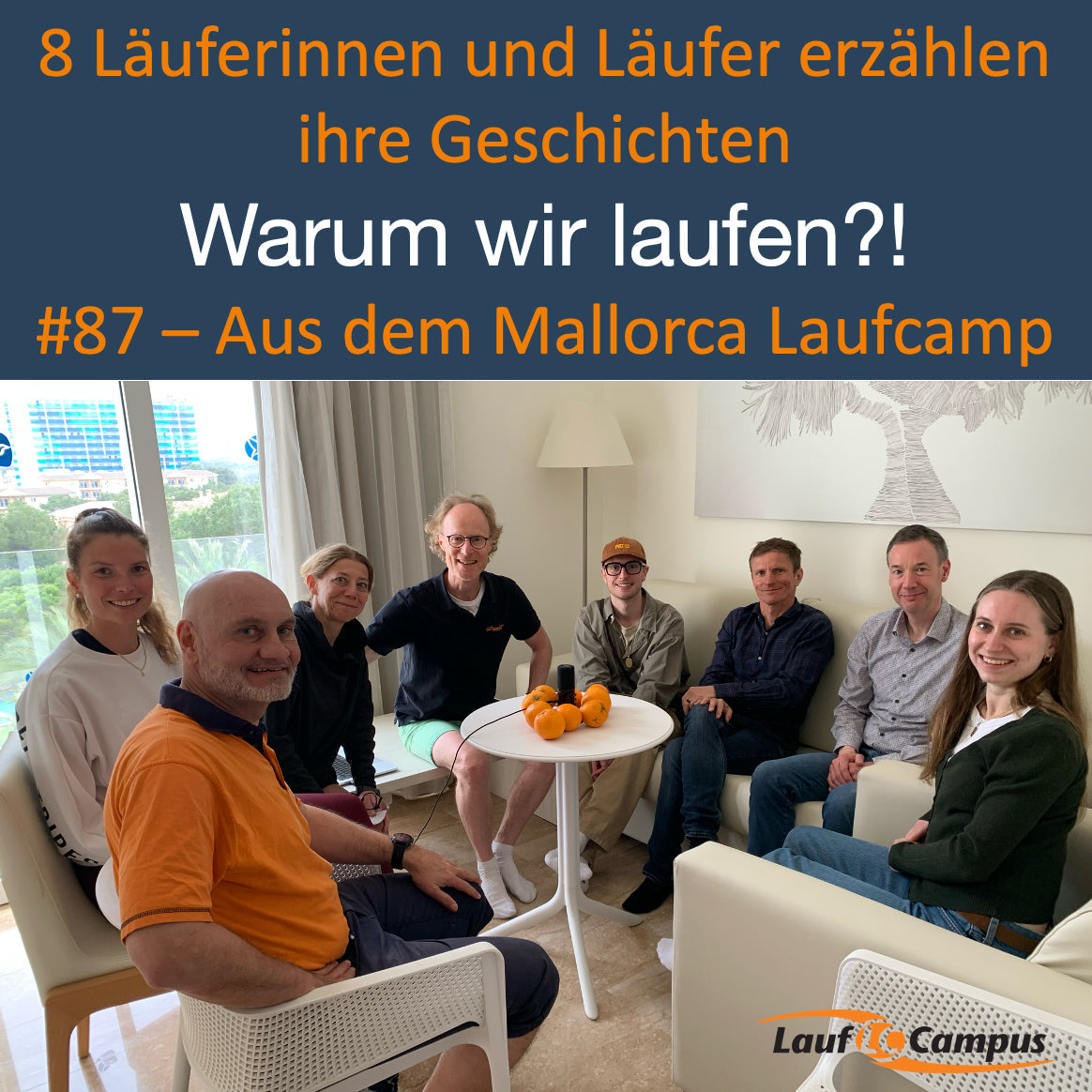 Podcast: Warum wir laufen – 8 Läuferinnen und Läufer erzählen ihre Geschichte.