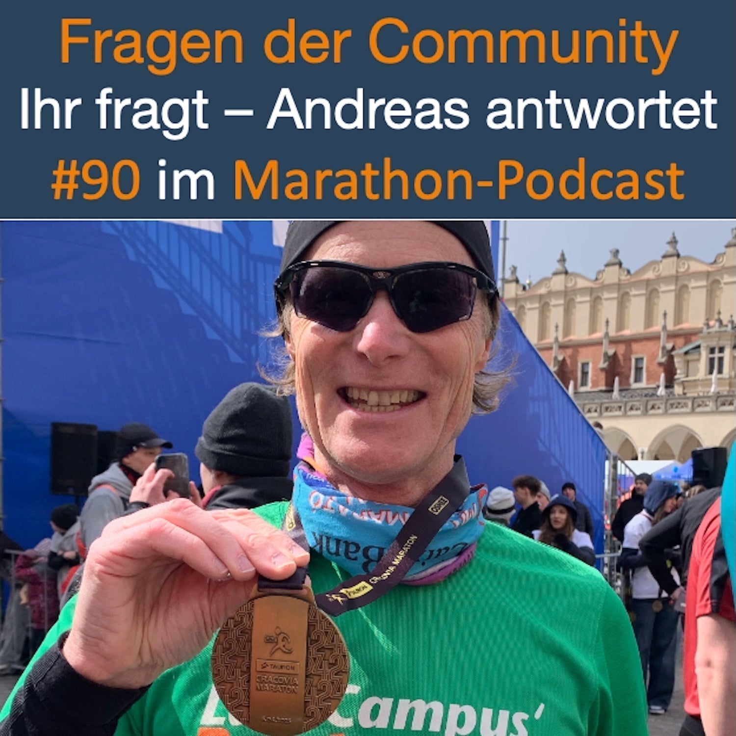 Fragen zu Marathon und Halbmarathon werden im Podcast von Andreas beantwortet
