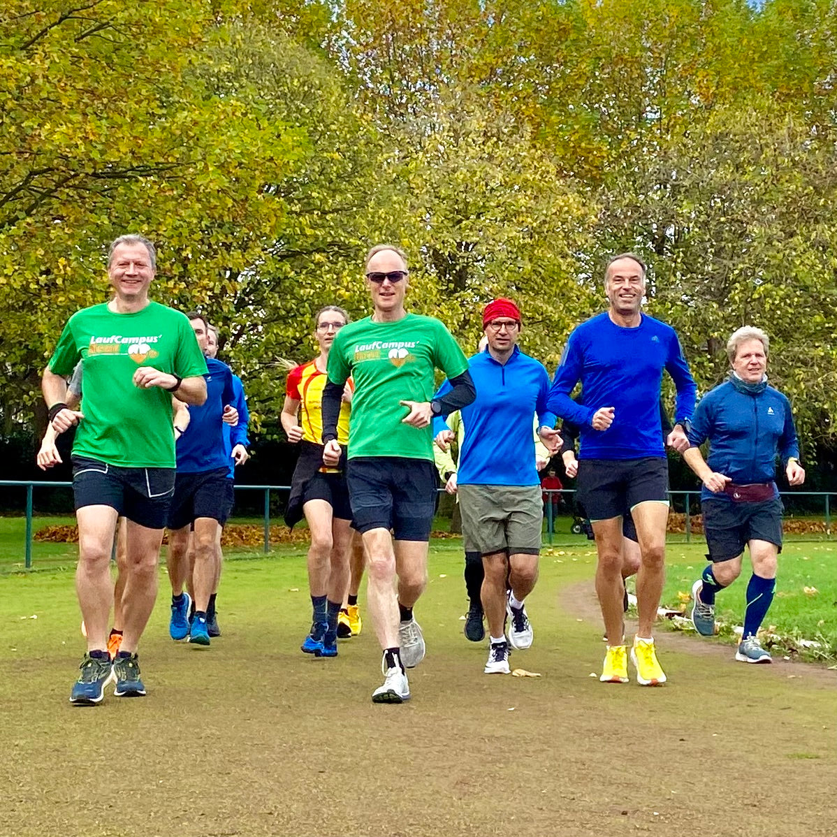 Diese läufer haben bei Laufcampus den Trainerschein C absolviert.