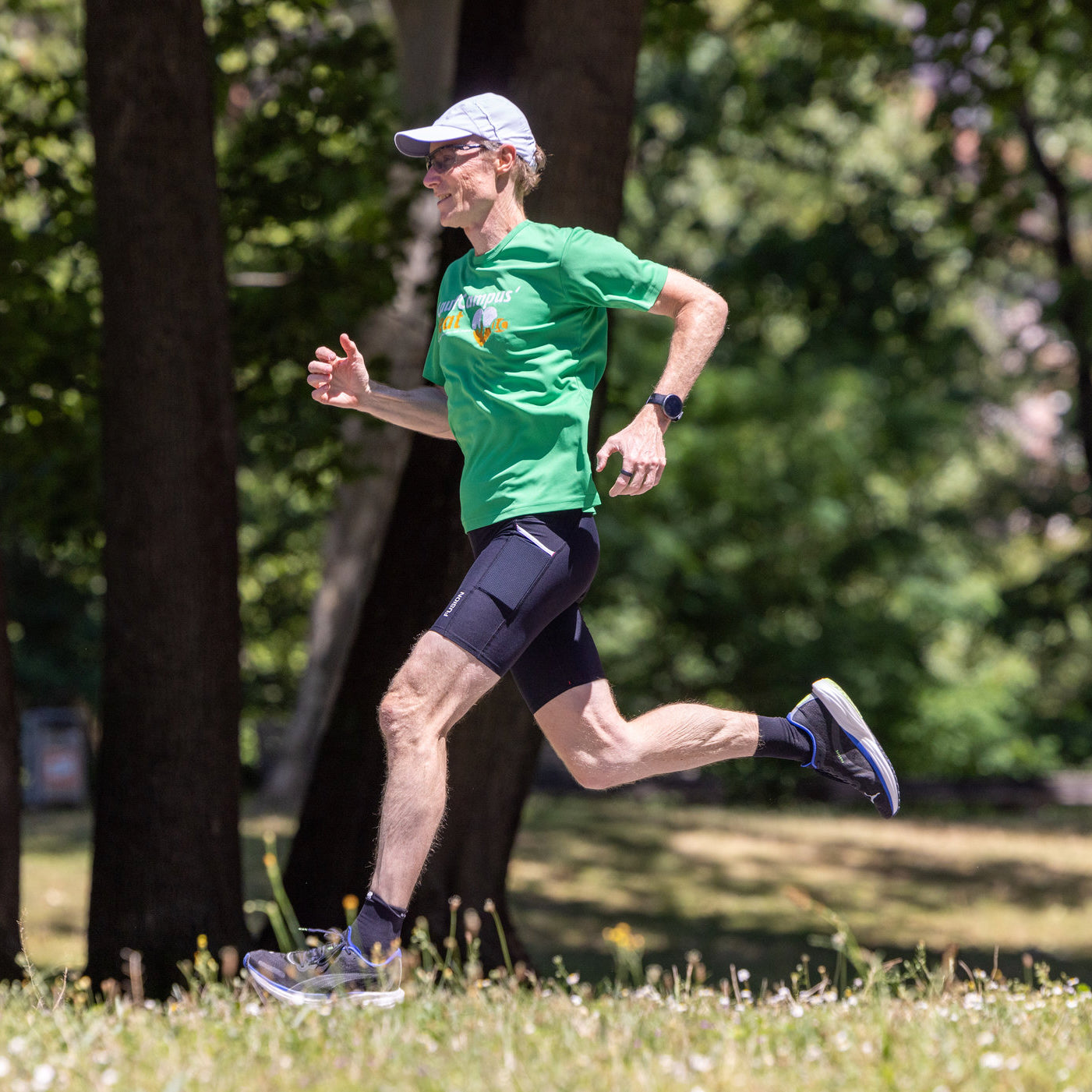 Andreas Butz praktiziert polarisiertes Lauftraining