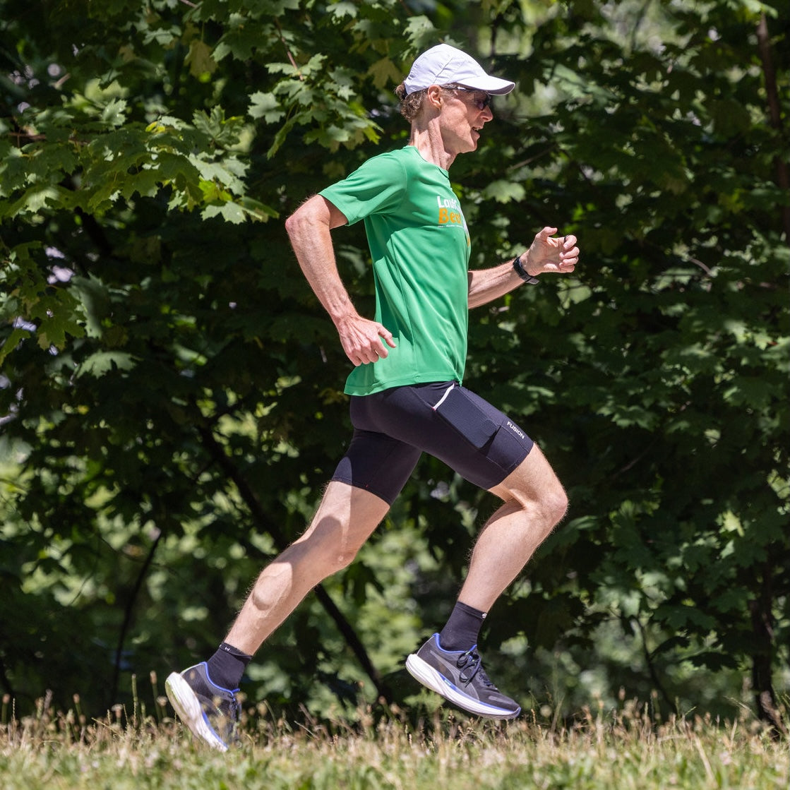 Andreas Butz beim Zone 2 Training LDL (langsamer Dauerlauf)