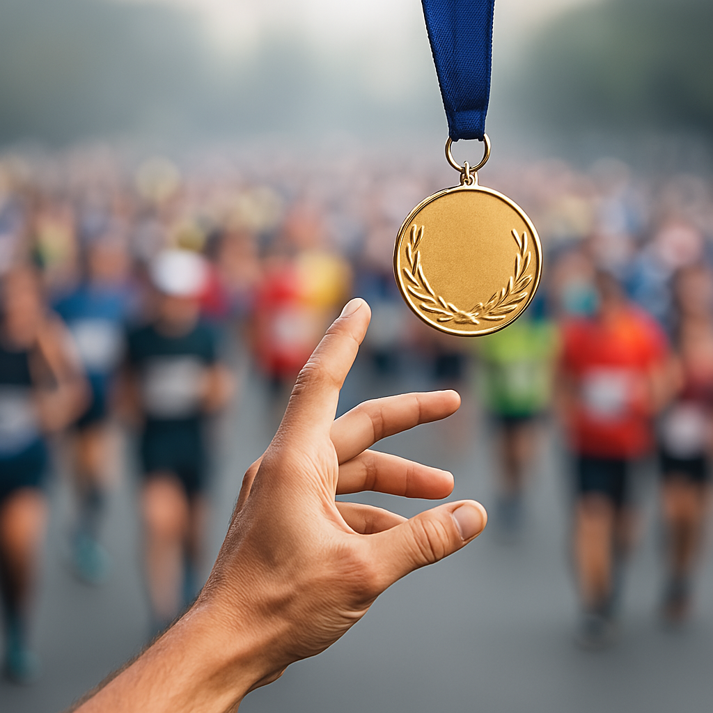 Auf den Mann mit dem Hammer beim Rennen richtig reagieren