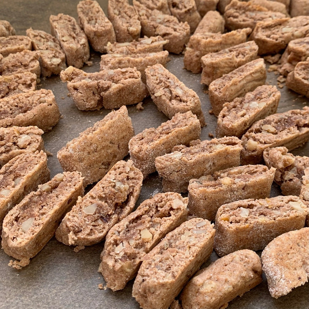 Cantuccini Rezept – gesunde Vollkorn-Cantuccini mit Vanille und Walnüssen
