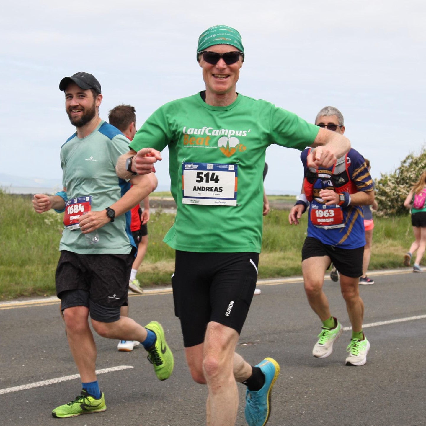 Edinburgh Marathon in Schottland