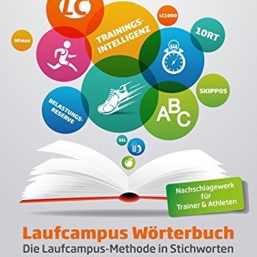 HIer ist das Cover des Laufcampus Wörterbuchs zu sehen.