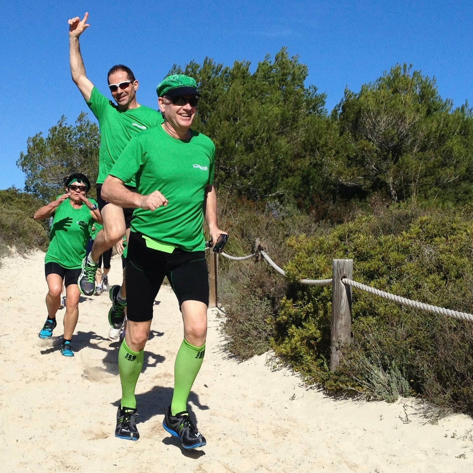Der lange Lauf LALA ist noch besser, wenn er als OLALA gestaltet wirde