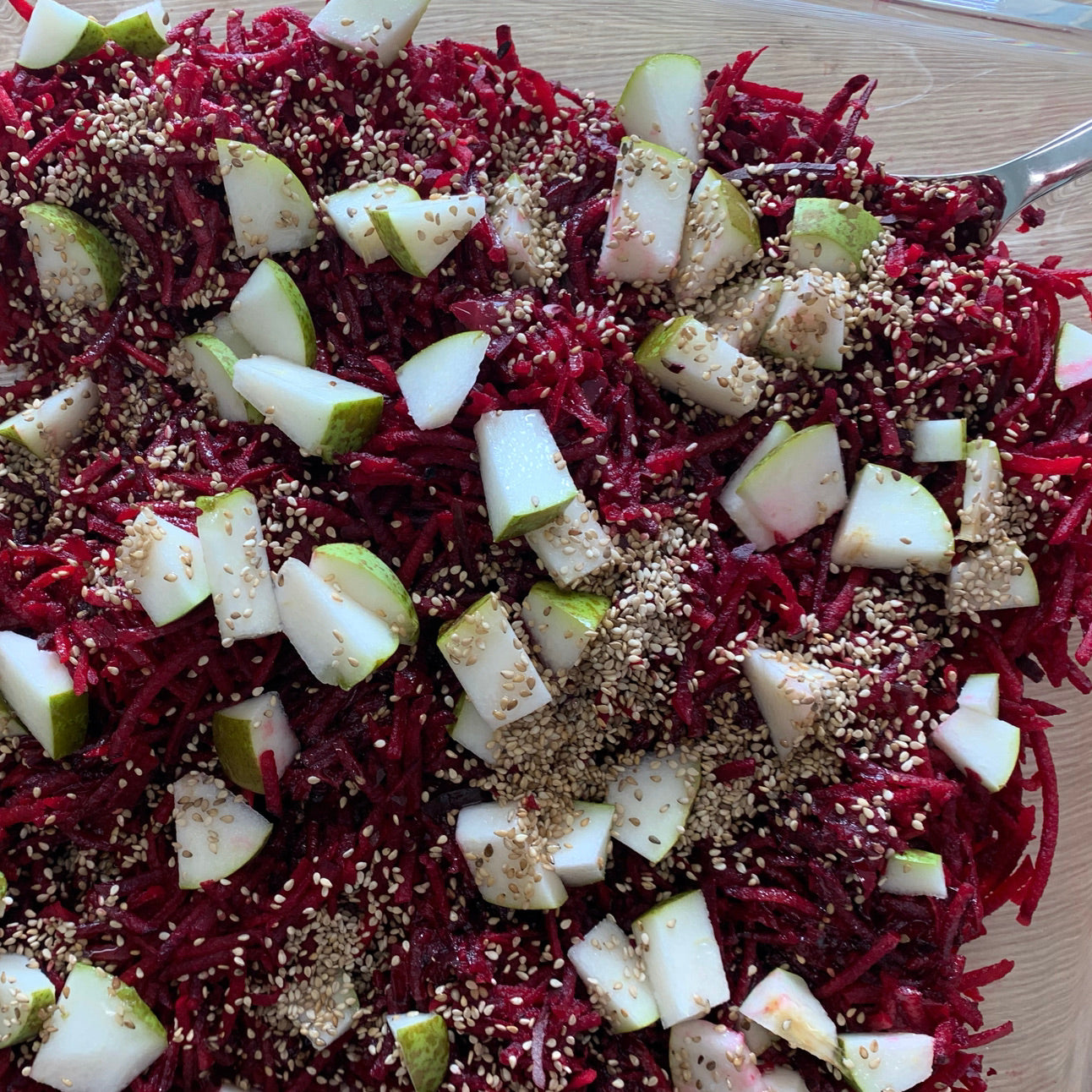 Rote Beete muss bei uns einmal pro Woche auf dem Speiseplan stehen, einfach super lecker und sehr gesund.