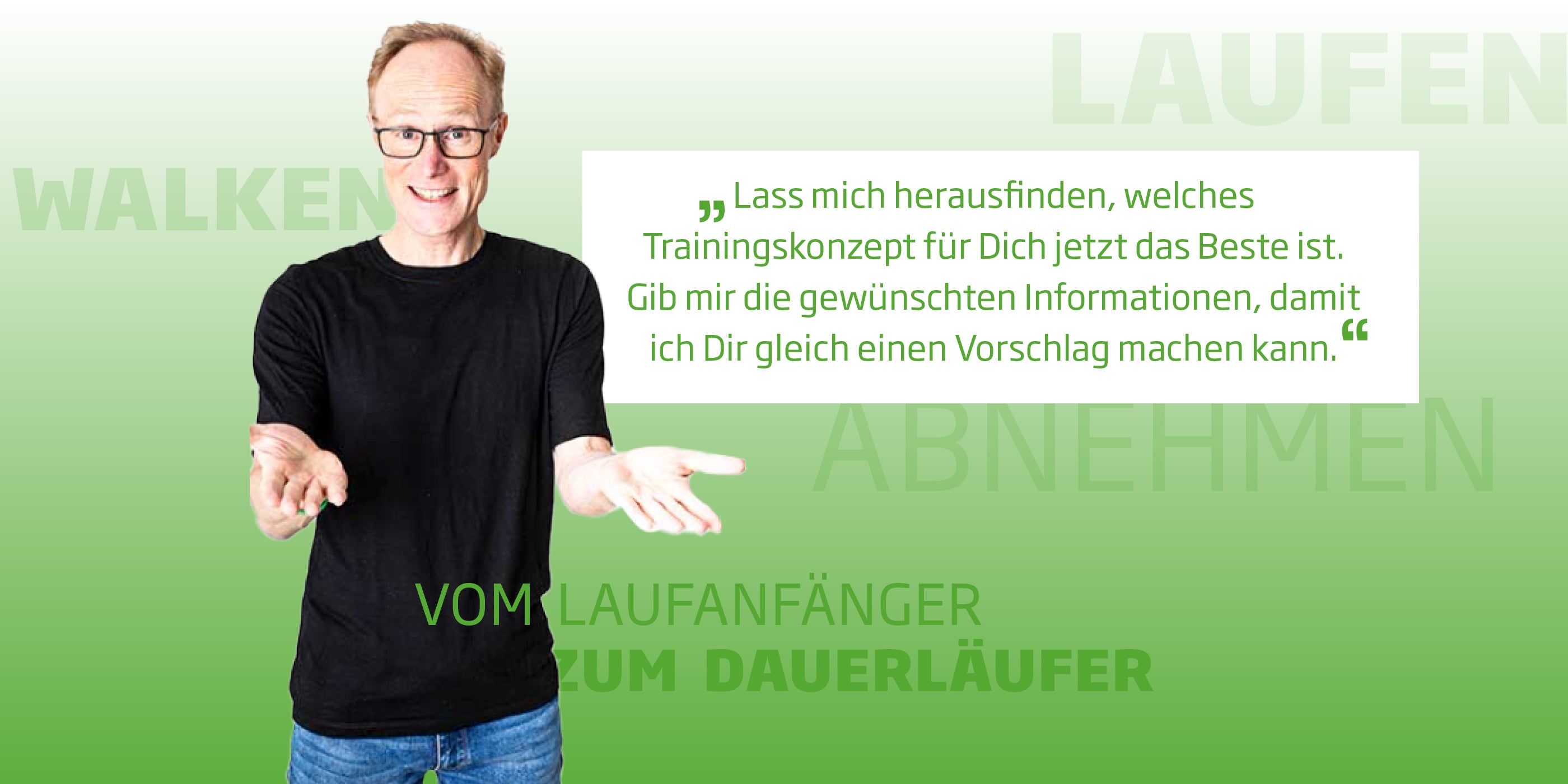 Anamnese für Laufanfänger, Walker und Wiedereinsteiger