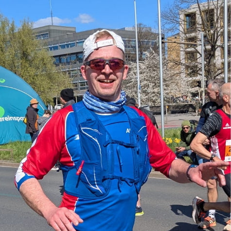 Alexander Koch beim Hannover Marathon