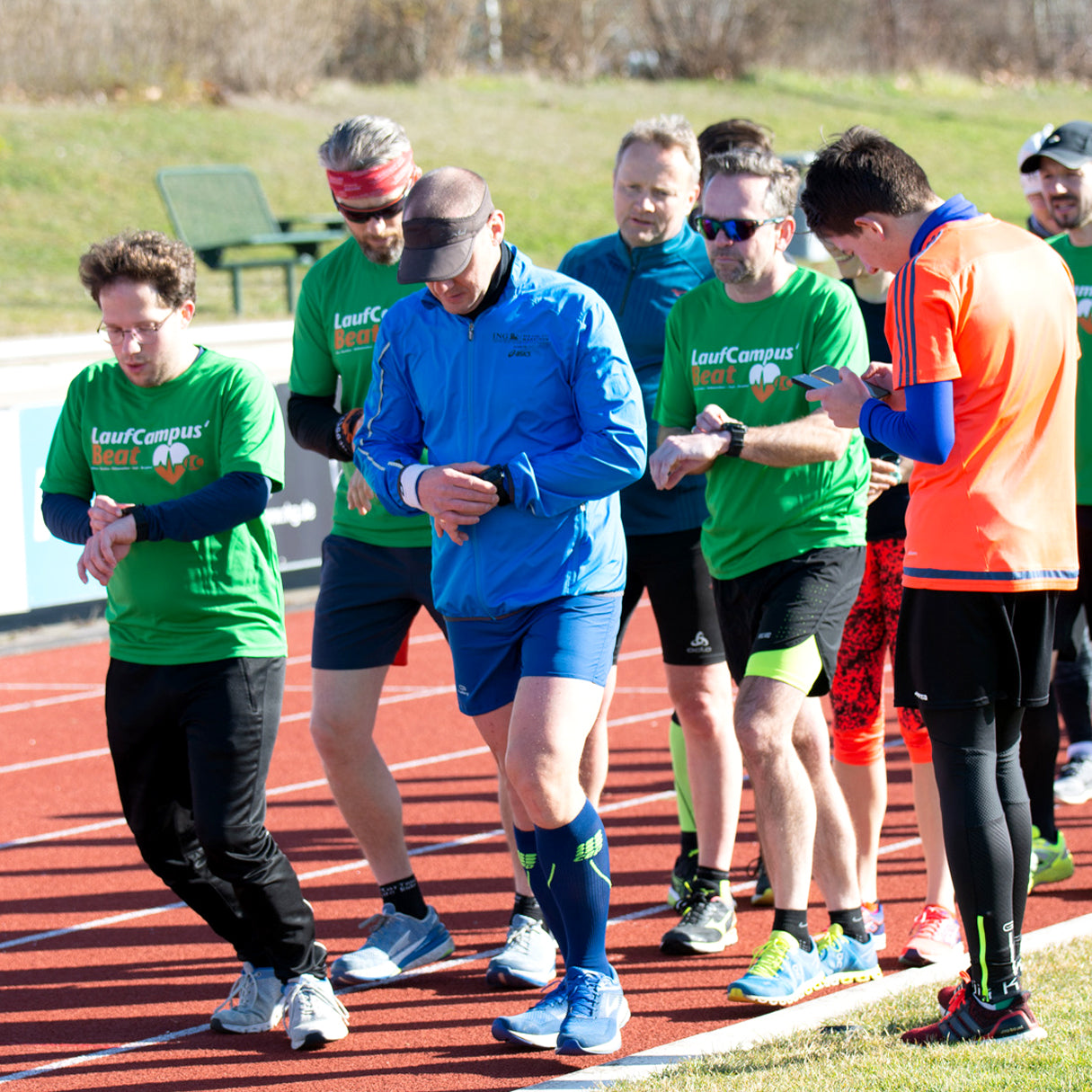 Intervalltraining gehört als Übung beim Trainerschein C für Lauftrainer dazu