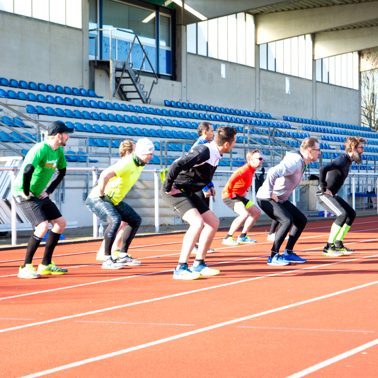 Kräftigung der Oberschenkel bei der Lauftrainer Ausbildung mit Trainerschein C