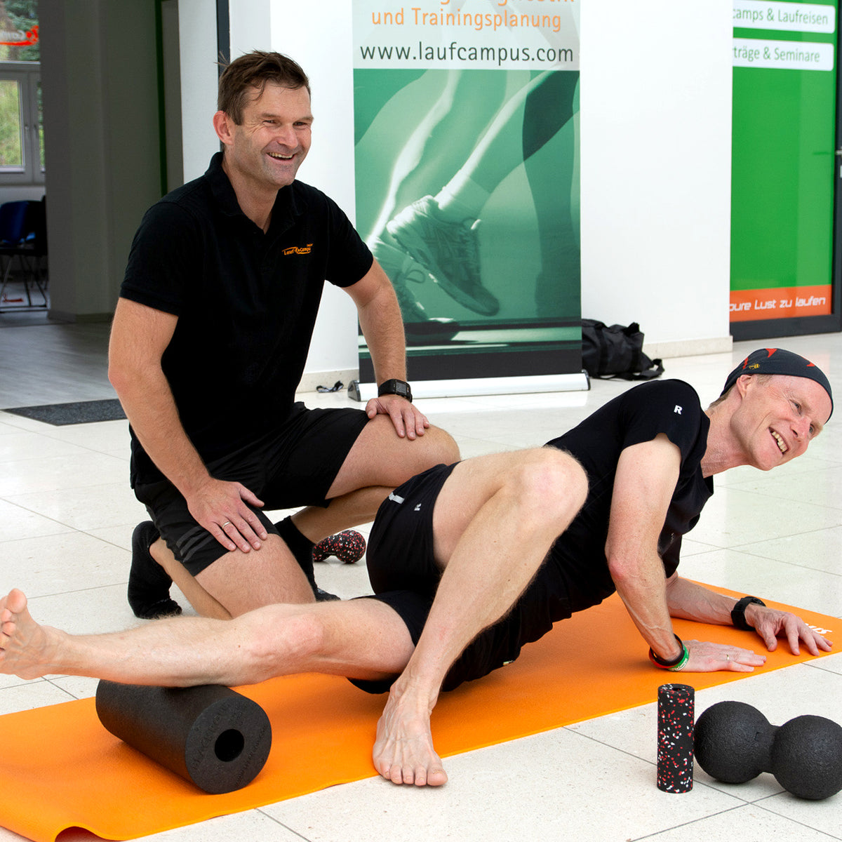 Laufcampus Blackroll Trainer – Faszientraining