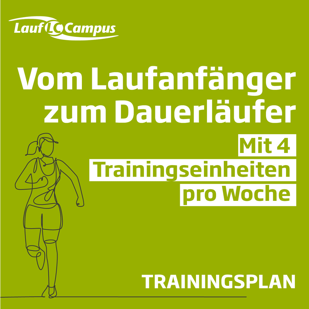 Trainingsplan Laufanänger