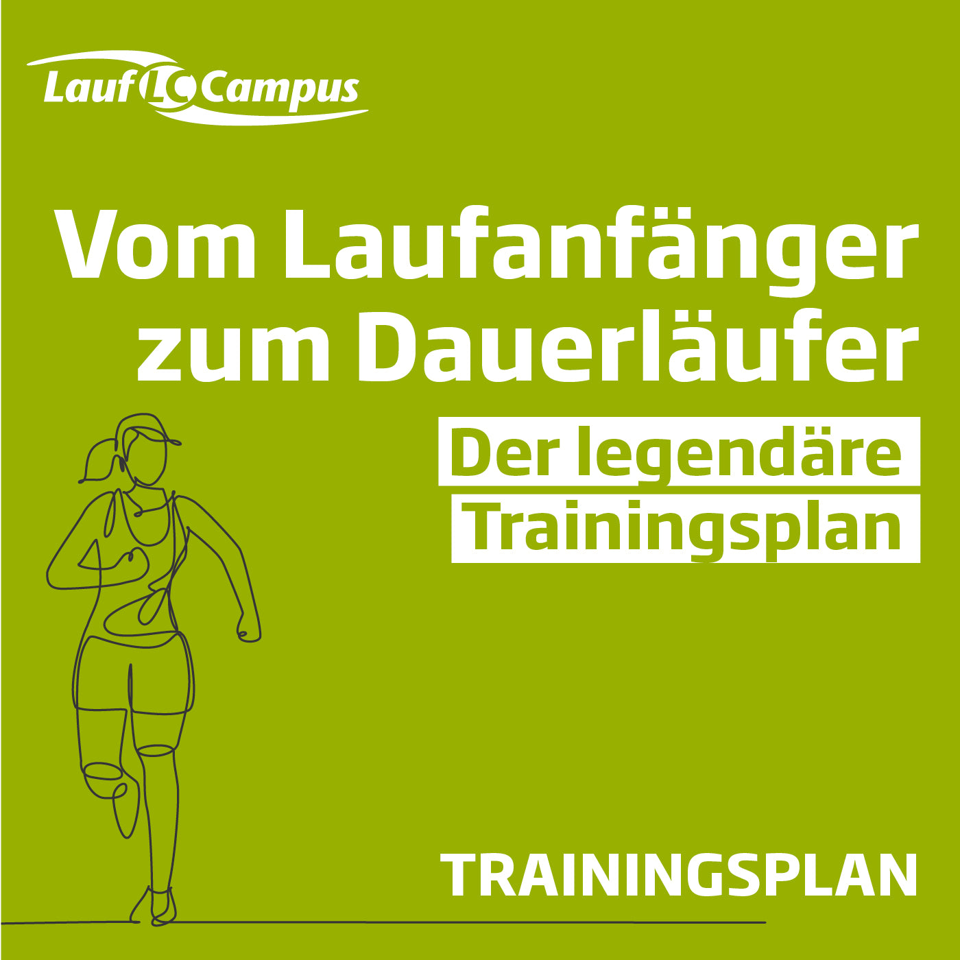 Vom Laufanfänger zum Dauerläufer - Der legendäre Trainingsplan