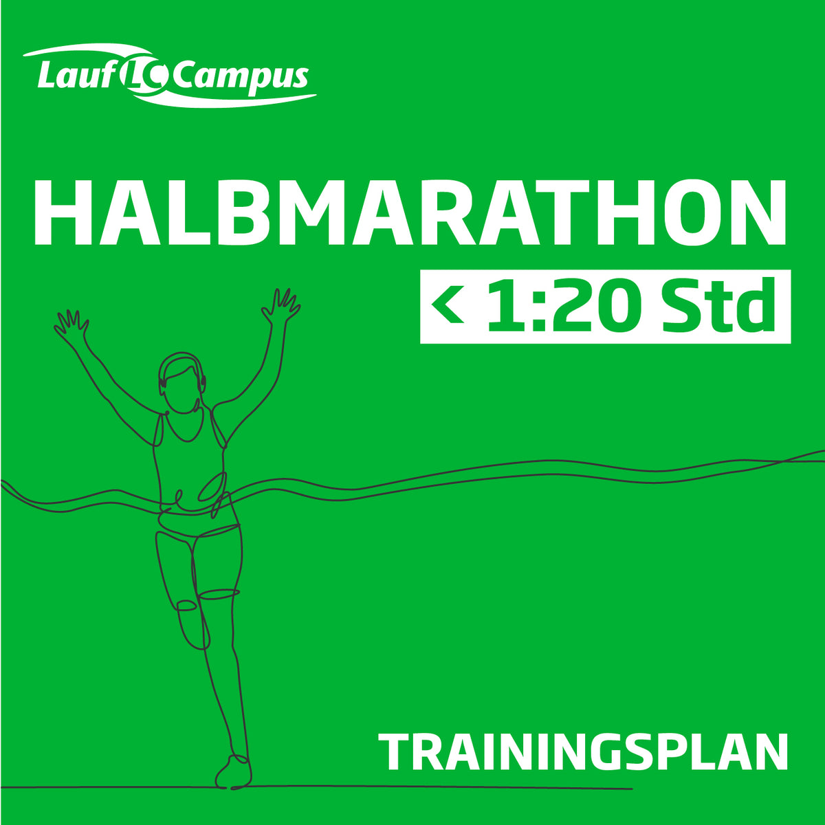 Trainingsplan Halbmarathon unter 1:20 Stunden – Der Laufplan