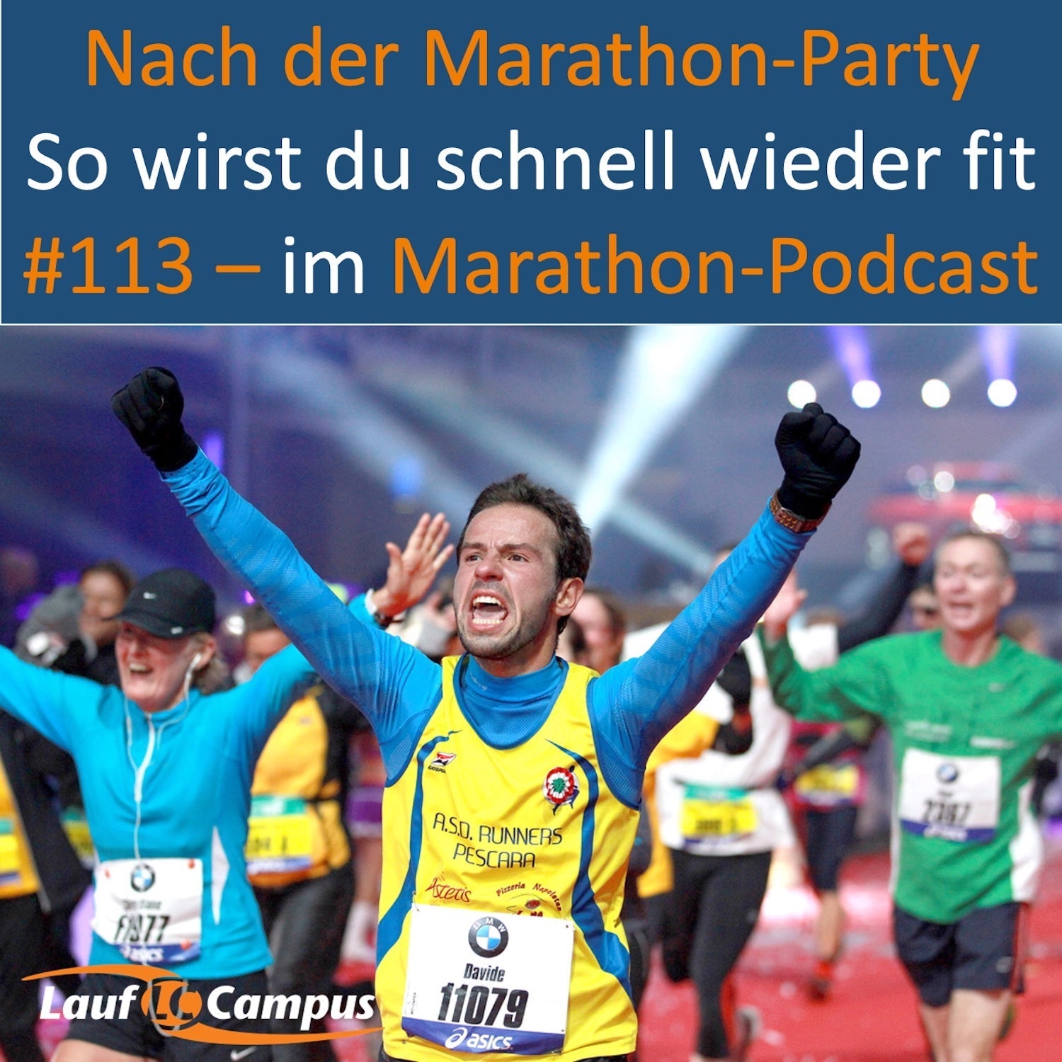 Podcast: Nach der Marathon-Party – So wirst du schnell wieder fit!