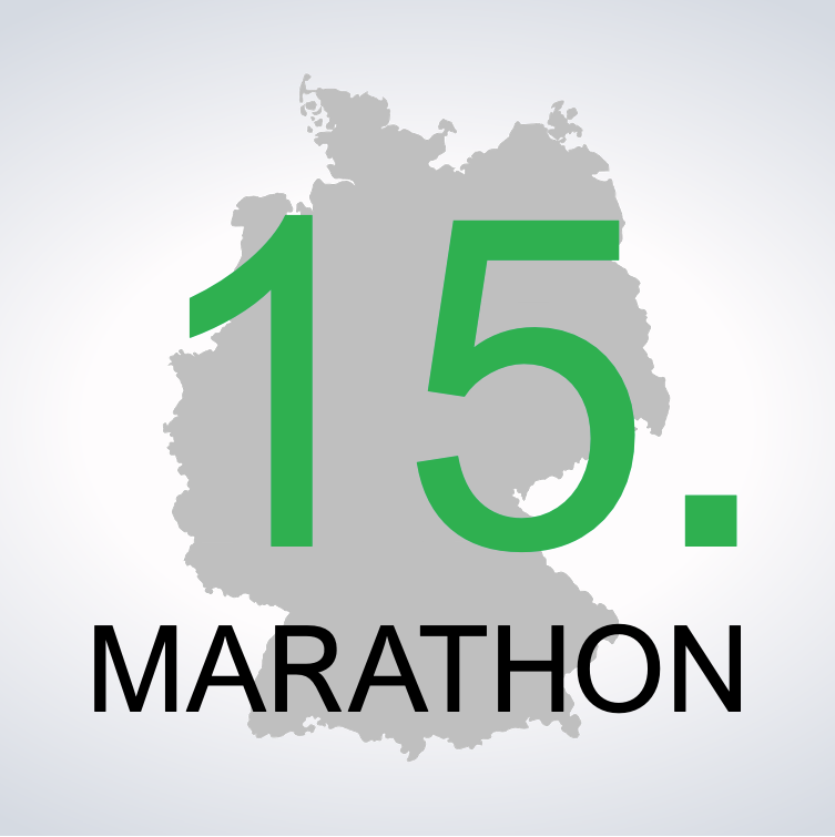 Deutschlandlauf – 15. Spendenmarathon – Von Warburg nach Borchen