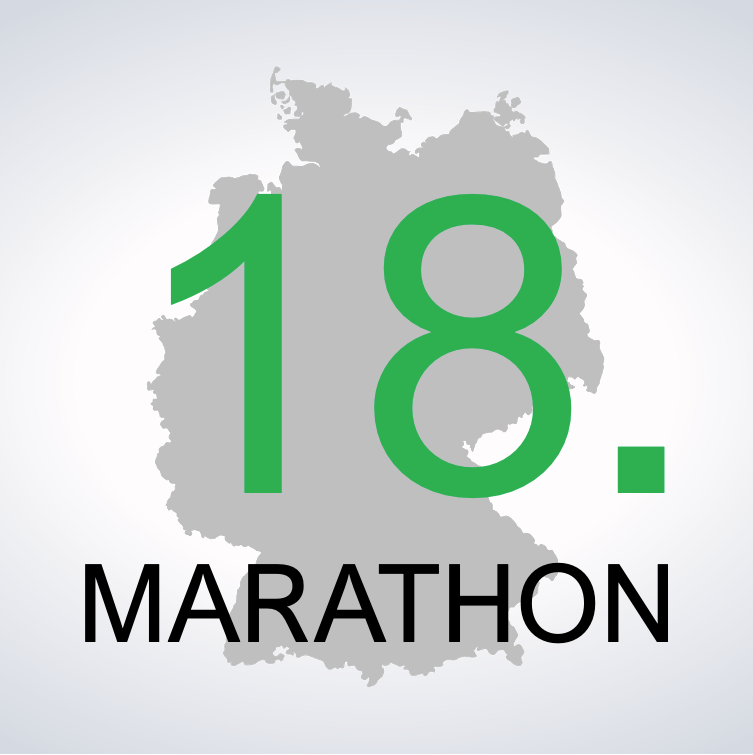 Deutschlandlauf – 18. Spendenmarathon – Von Werne nach Herne