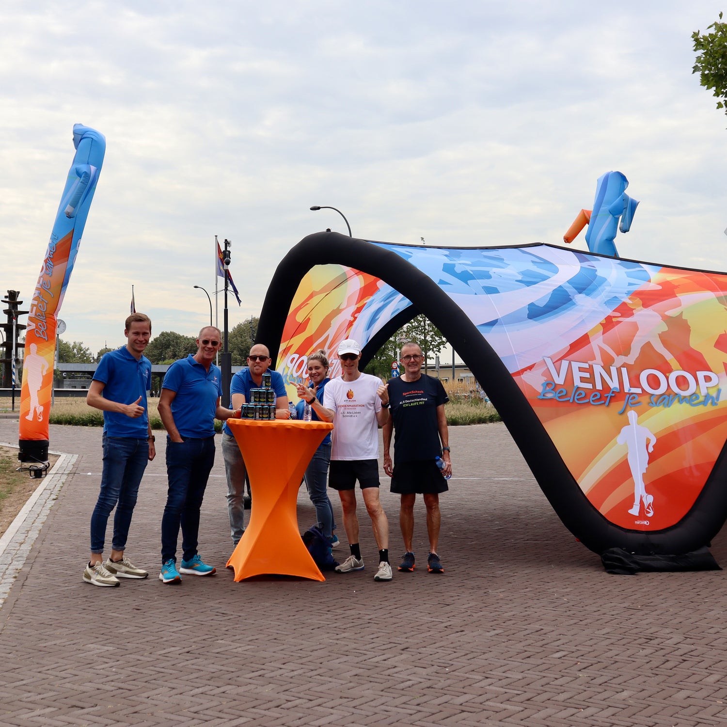 Spendenmarathon von Duisburg nach Venlo, der Heimat vom Venloop