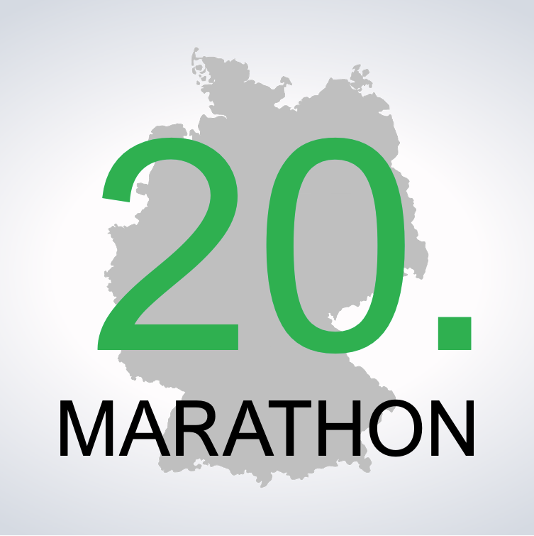 Deutschlandlauf – 20. Spendenmarathon – Von Duisburg nach Venlo