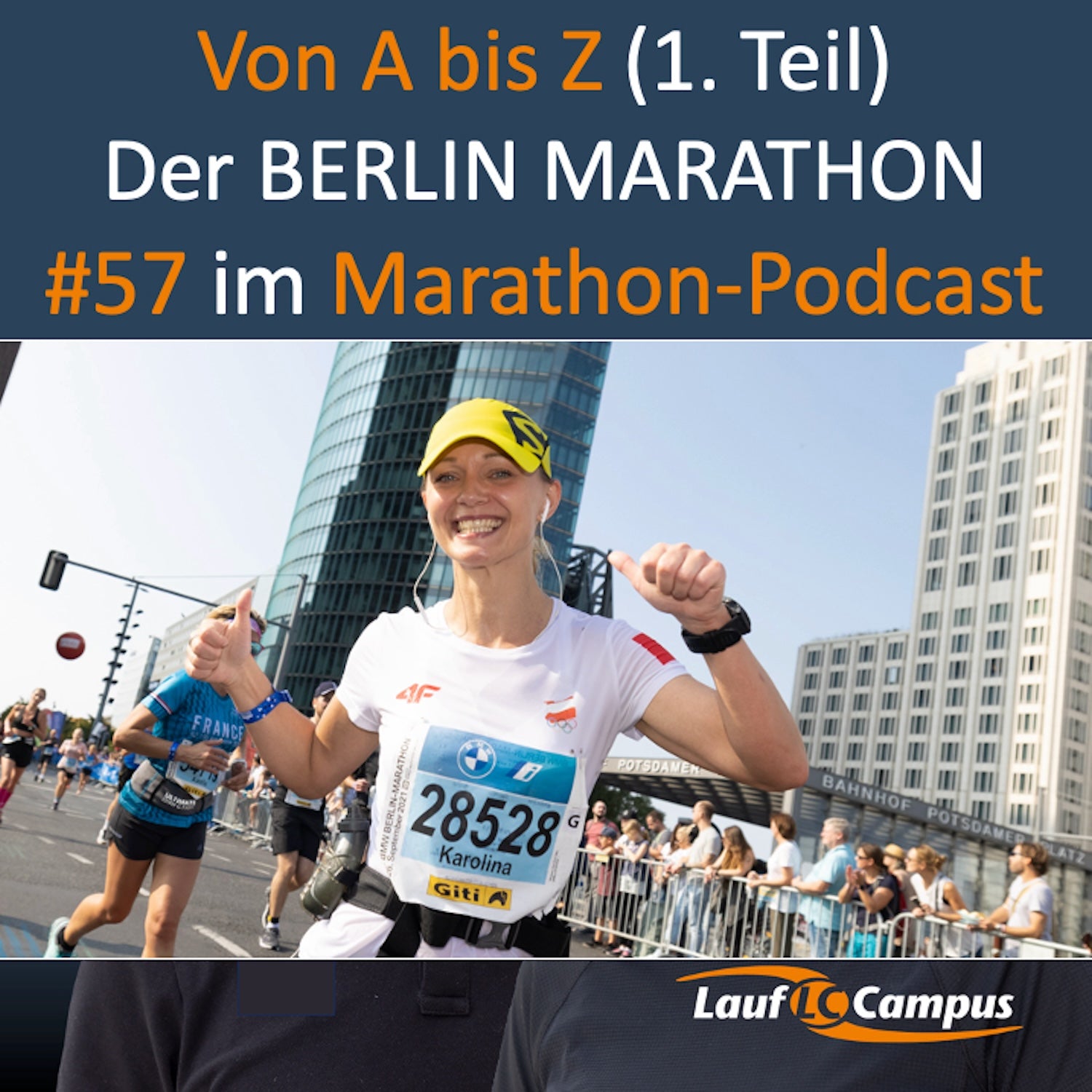 Alles über den Berlin Marathon im Marathon Podcast