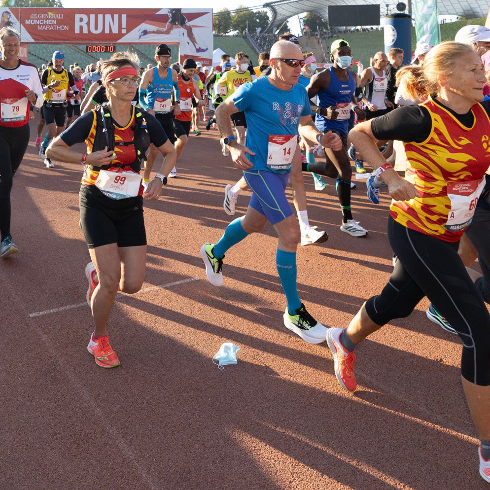 Marathon laufen ohne Krank zu werden, ist gar nicht schwierig. Laufen ist gesund und stärkt die Abwehrkräfte. 