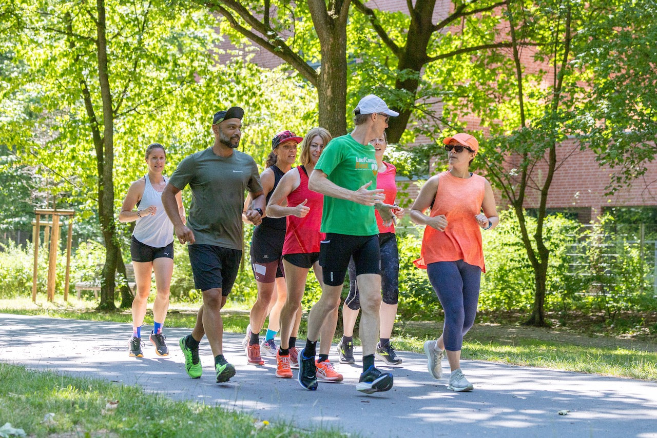 Lauftreffs - in Berlin in der Gruppe laufen