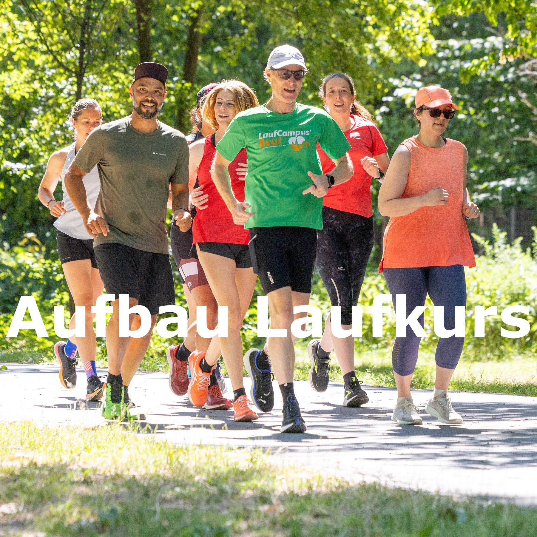 Der Aufbau Laufkurs in Aachen