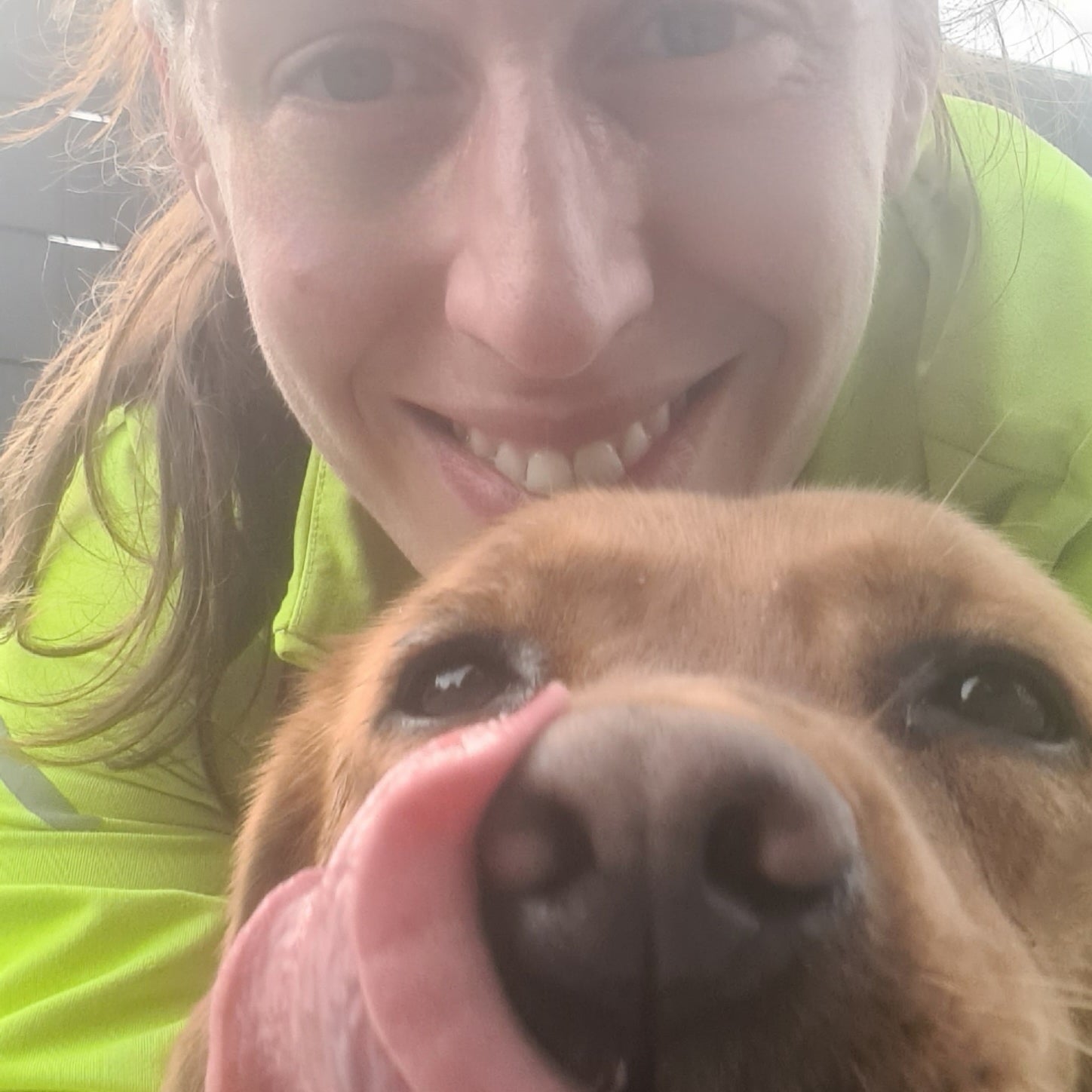Svenja Generotzky mit Hund