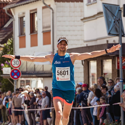 Zieleinlauf von Timo Böhl