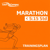 Trainingsplan Marathon unter 5:15 Stunden