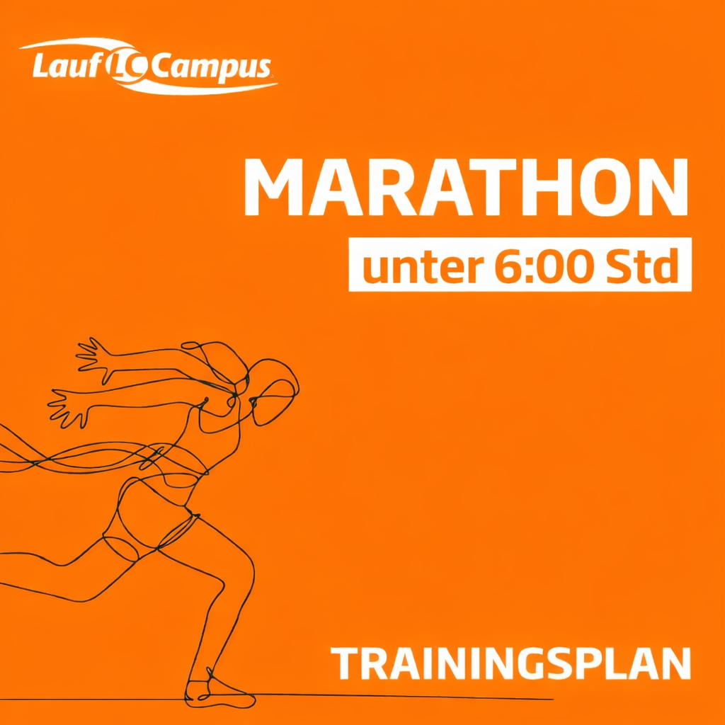 Trainingsplan Marathon unter 6 Stunden
