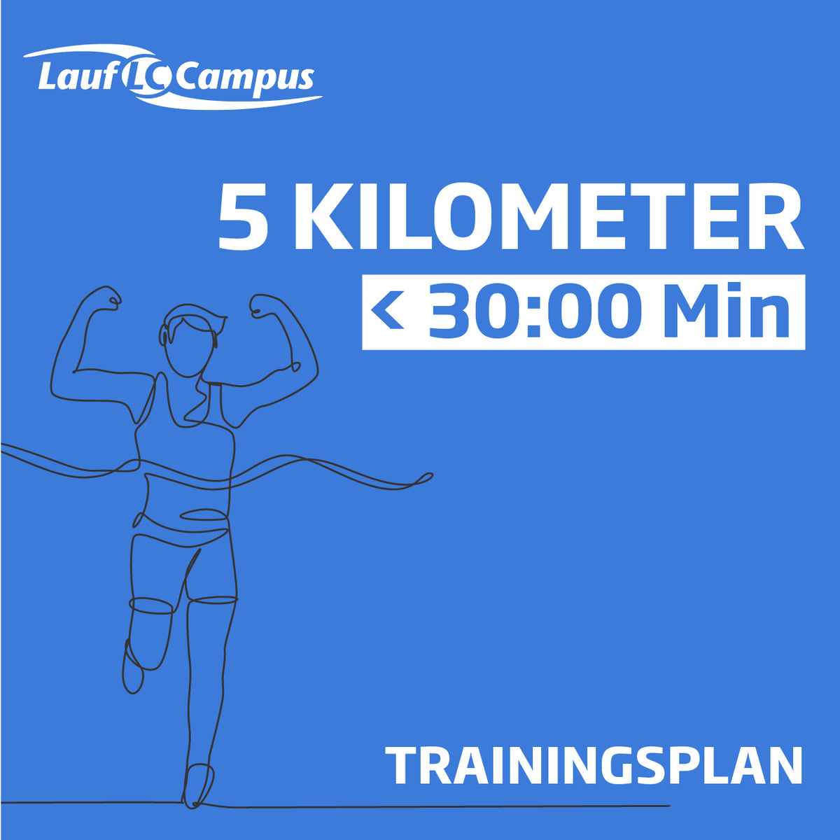 Trainingsplan 5 km unter 30 Minuten