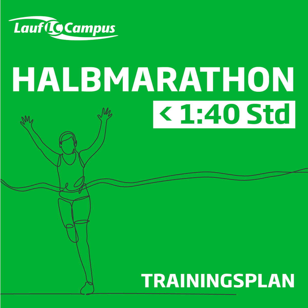 Trainingsplan Halbmarathon unter 1:40 Stunden – Der Laufplan