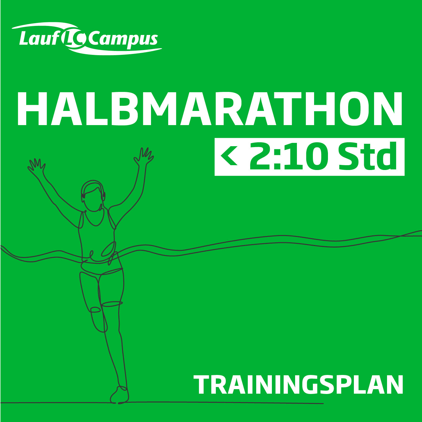 Trainingsplan Halbmarathon unter 2:10 Stunden – Der Laufplan