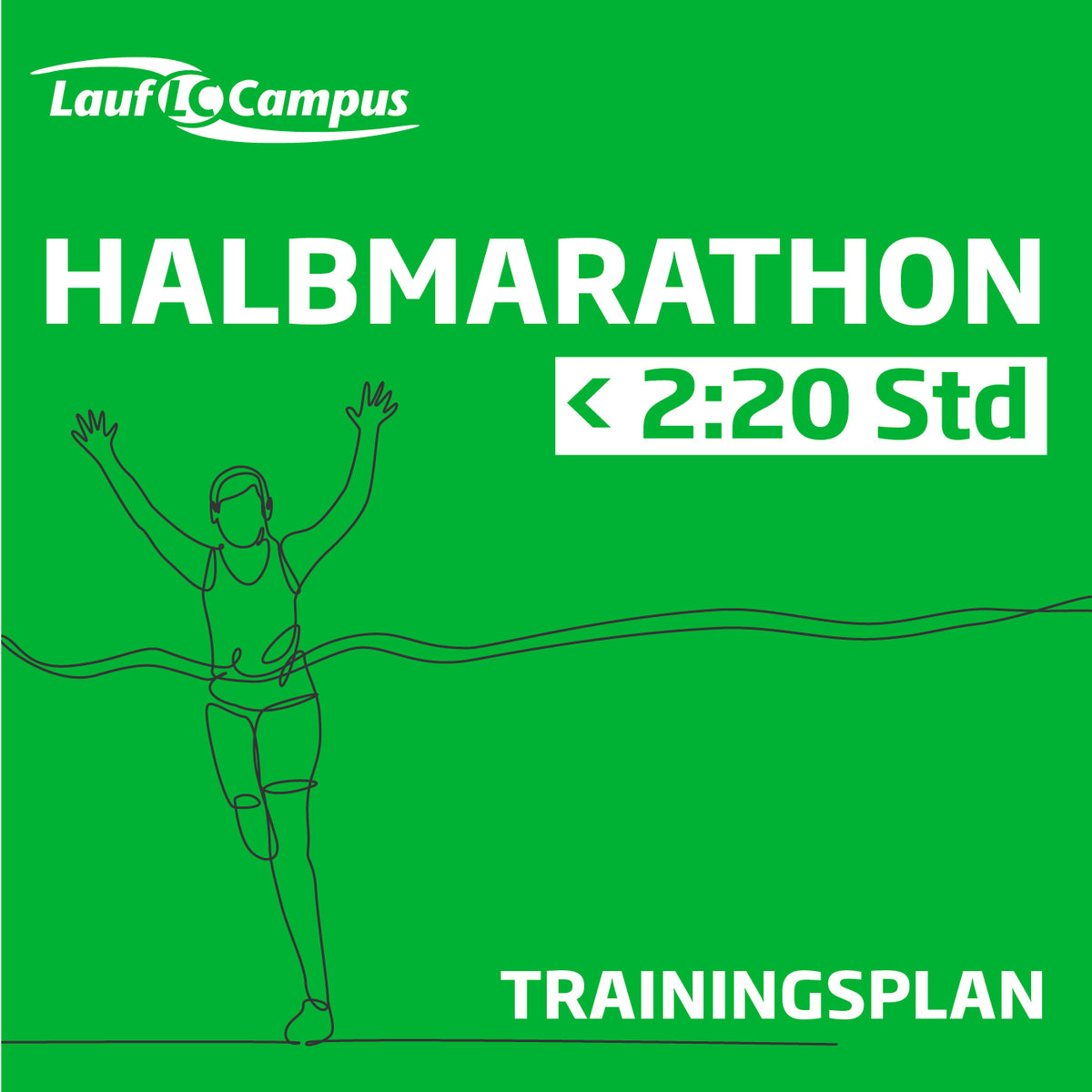 Trainingsplan Halbmarathon unter 2:20 Stunden – Der Laufplan